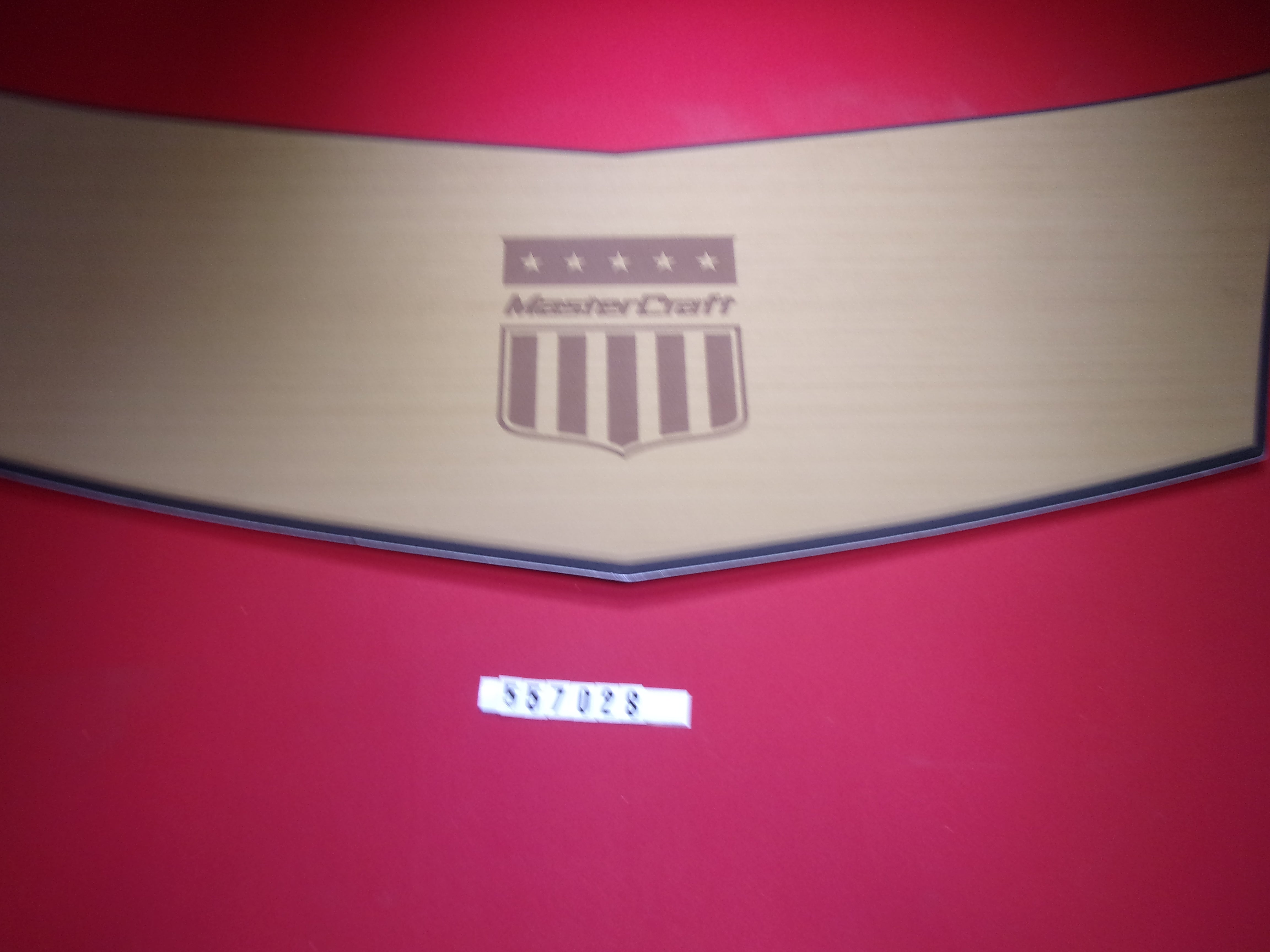 MASTERCRAFT BOAT PADSWIM PLATFOM CENTER TEAK LOOK NXT20/22/24 '20