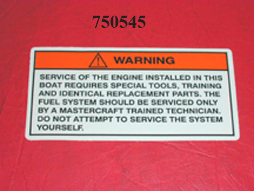 Mastercraft Boat 750545 Steering Components