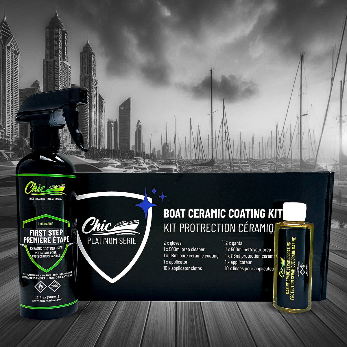 Boat Ceramic Coating - Chic Marine