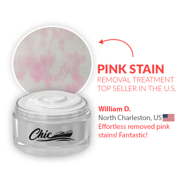 Pink Stains Boat Seats Remover - Chic Marine