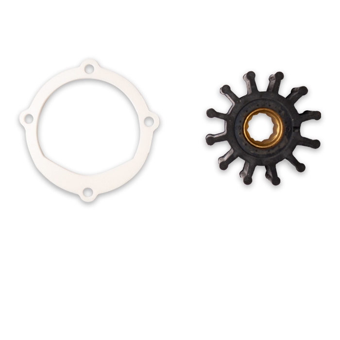 INDMAR 685007 IMPELLER RAW WATER PUMP JOHNSON WITH GASKET