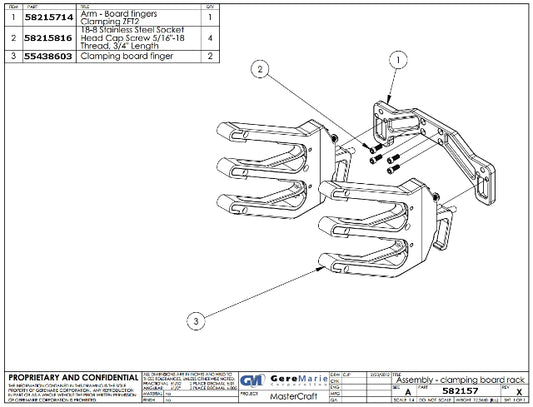 Mastercraft Boat 55438603 Steering Components