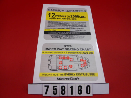 Mastercraft Boat 758160 Steering Components