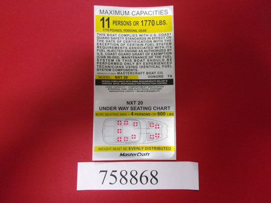 Mastercraft Boat 758868 Steering Components