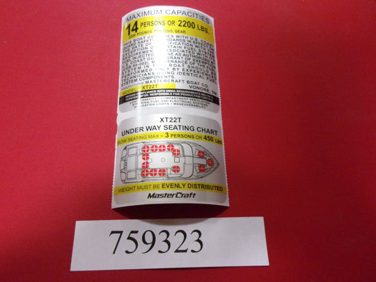 Mastercraft Boat 759323 Steering Components