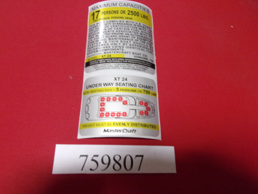 Mastercraft Boat 759807 Steering Components